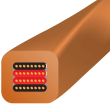 Wireworld Mini Eclipse 10 Speaker Cable (Single-Wire) - 2x3.0m - Uni-Term Banana - Przewód głośnik - Raty 20x0% - Darmowa dostawa od 50 zł - PayPo - Leasing - Odsłuchy Konin - Specjalna oferta!owy - 2