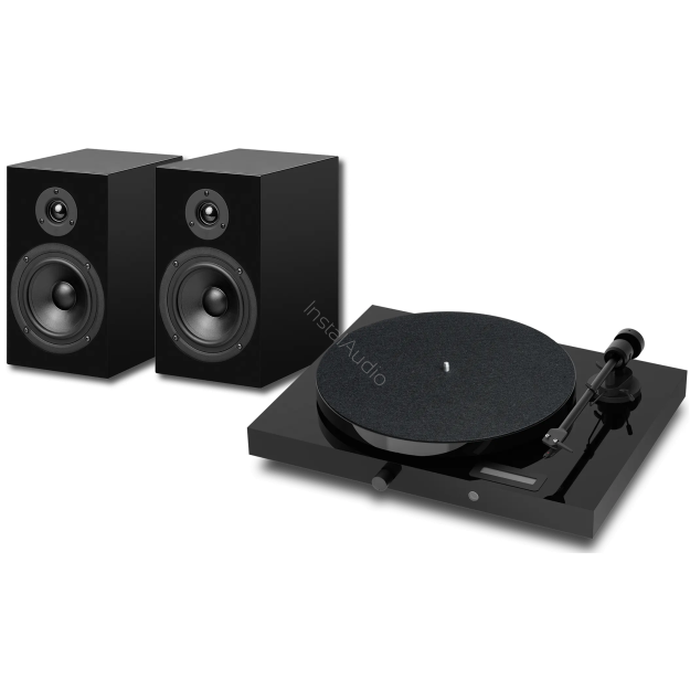 Pro-Ject Juke Box E1 HiFi Set (Czarny / High-gloss Black) - Raty 20x0% - Darmowa dostawa od 100 zł - PayPo - Leasing - Odsłuchy Konin - Specjalna oferta!
