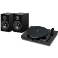 Pro-Ject Juke Box E1 HiFi Set (Czarny / High-gloss Black) - Raty 20x0% - Darmowa dostawa od 100 zł - PayPo - Leasing - Odsłuchy Konin - Specjalna oferta!