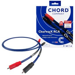 Chord Company ClearwayX ARAY analogue RCA (v2) (ChorAlloy) - 2x0.5m - (2RCA-2RCA) - Raty 20x0% - Darmowa dostawa od 100 zł - PayPo - Leasing - Odsłuchy Konin - Specjalna oferta!