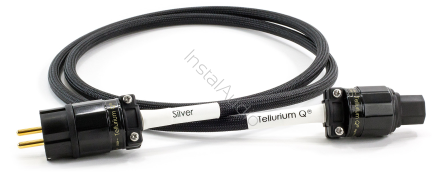 Tellurium Q Silver Power Cable - 2.5m - Przewód Zasilający - Raty 0% - Specjalne Kody Rabatowe - Instal Audio Konin