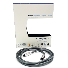Wireworld Nova Toslink Optical Audio Cables - 3.0m - (NTO3.0M) - Przewód Optyczny Toslink - Raty 20x0% - Darmowa dostawa od 50 zł - PayPo - Leasing - Odsłuchy Konin - Specjalna oferta!