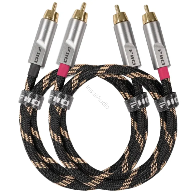 FiiO LR-RCA4 (M) - 2x0.8m - Interkonekt Analogowy 2RCA-2RCA - Raty 20x0% - Darmowa dostawa od 100 zł - PayPo - Leasing - Odsłuchy Konin - Specjalna oferta!