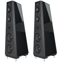 Rosso Fiorentino Pisa (Carbon Fiber / Karbon) - Kolumny Podłogowe High-End