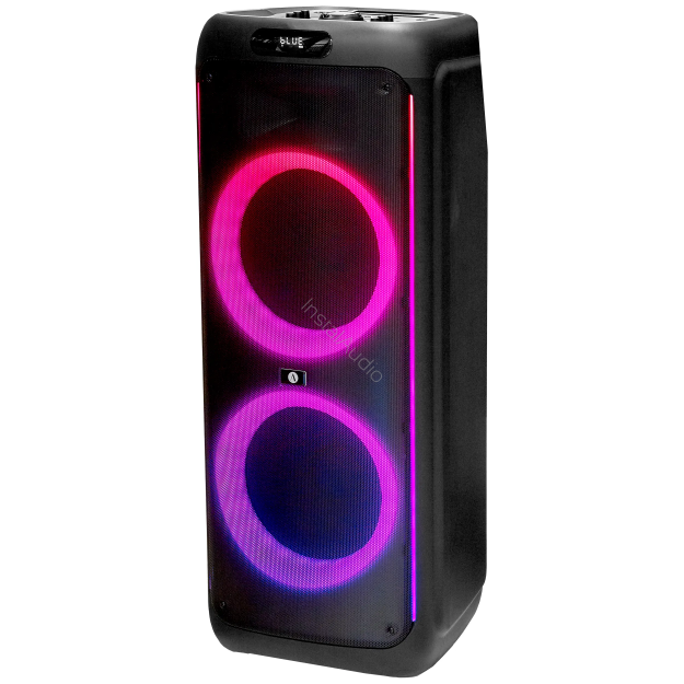ARCSOUND HAZE XXL - Przenośny głośnik Bluetooth (Power Audio) z bezprzewodowym mikrofonem (karaoke)