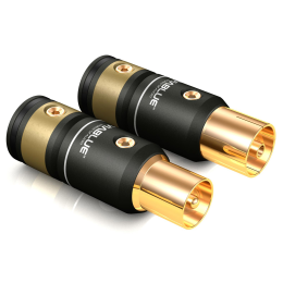 Viablue T6S Antenna Plugs  - Wersja Lutowana - Raty 20x0% - Darmowa dostawa od 50 zł - PayPo - Leasing - Odsłuchy Konin - Specjalna oferta!