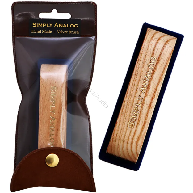 Simply Analog Velvet Brush - Szczotka z Aksamitu (Dębowe Drewno) - Raty 20x0% - Darmowa dostawa od 100 zł - PayPo - Leasing - Odsłuchy Konin - Specjalna oferta!