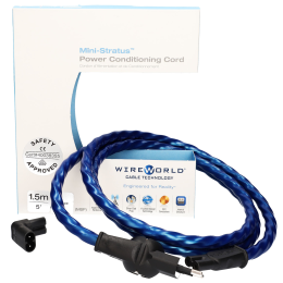 Wireworld Mini-Stratus v2 Power Conditioning Cord - 1.5m - (MSPV2-1.5M) - Przewód Zasilający - Raty 0% - Specjalne Kody Rabatowe - Instal Audio Konin