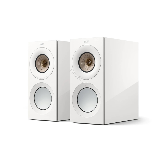 KEF Reference 1 Meta High-Gloss White/Champagne - Raty 20x0% - Darmowa dostawa od 100 zł - PayPo - Leasing - Odsłuchy Konin - Specjalna oferta!