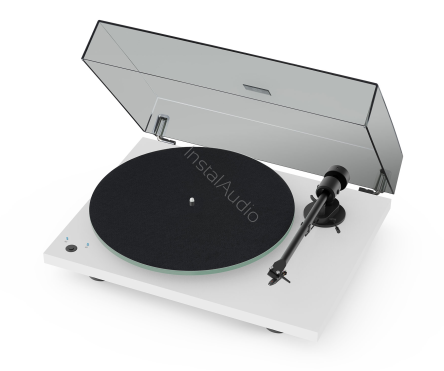 Pro-Ject T1 Phono SB (Satin White / Biały) - Gramofon z wkładką Ortofon OM5e i przedwzmacniaczem gramofonowym  - Raty 0% - Specjalne Kody Rabatowe - Instal Audio Konin