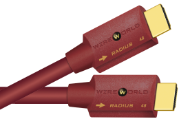 Wireworld Radius 48 HDMI 2.1 Cable - 1.0m - (RAH1.0M-48) - Przewód HDMI - Raty 0% - Specjalne Kody Rabatowe - Instal Audio Konin