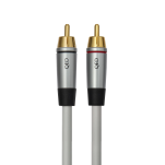 QED PERFORMANCE Audio RCA Interconnect - 2x0.75m - (QE7701) - Przewód Analogowy (2RCA - 2RCA) - 3