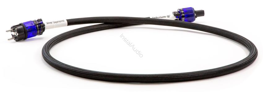 Tellurium Q Silver Diamond Power Cable - 2.5m - Przewód Zasilający - Raty 20x0% - Darmowa dostawa od 100 zł - PayPo - Leasing - Odsłuchy Konin - Specjalna oferta!