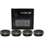 VIABLUE UFO Absorbers (Black) - Izolatory Akustyczne (Antywibracyjne) - Raty 20x0% - Darmowa dostawa od 100 zł - PayPo - Leasing - Odsłuchy Konin - Specjalna oferta! - 3