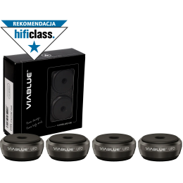 VIABLUE UFO Absorbers (Black) - Izolatory Akustyczne (Antywibracyjne) (4 szt.) - Raty 20x0% - Darmowa dostawa od 50 zł - PayPo - Leasing - Odsłuchy Konin - Specjalna oferta!