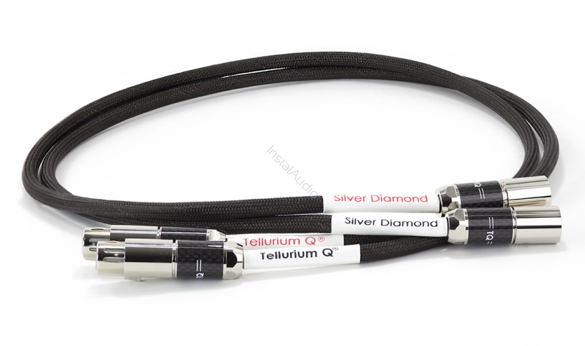 Tellurium Q Silver Diamond XLR Cable - 2x2.0m - Interkonekt analogowy XLR - Raty 20x0% - Darmowa dostawa od 100 zł - PayPo - Leasing - Odsłuchy Konin - Specjalna oferta!