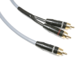 Melodika Gunmetal Edition MDSWY100G - 10.0m - Kabel do subwoofera  typu Y (RCA-2xRCA) - Raty 20x0% - Darmowa dostawa od 50 zł - PayPo - Leasing - Odsłuchy Konin - Specjalna oferta! - 2