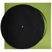 Simply Analog Leather Mat (Premium Quality) - Skórzana Mata Gramofonowa (Czarny) - Raty 20x0% - Darmowa dostawa od 100 zł - PayPo - Leasing - Odsłuchy Konin - Specjalna oferta!