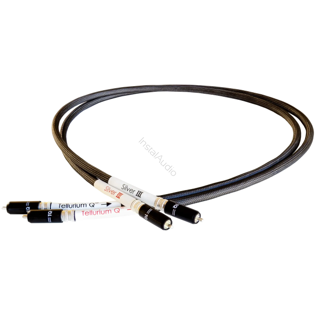 Tellurium Q Silver III RCA Cable - 2x2.0m - Interkonekt analogowy RCA