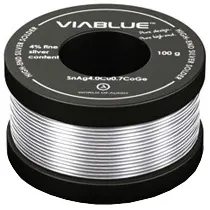 VIABLUE Silver Solder 100 g - Cyna Lutownicza (Srebro 4%) - Raty 20x0% - Darmowa dostawa od 50 zł - PayPo - Leasing - Odsłuchy Konin - Specjalna oferta!