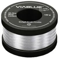 VIABLUE Silver Solder 100 g - Cyna Lutownicza (Srebro 4%) - Raty 20x0% - Darmowa dostawa od 100 zł - PayPo - Leasing - Odsłuchy Konin - Specjalna oferta!