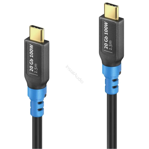 PureLink FlexInstall USB4 C-C Cable - 1.5m - FI-U400-015 - USB4 Gen2 USB-C to USB-C Cable - Raty 20x0% - Darmowa dostawa od 100 zł - PayPo - Leasing - Odsłuchy Konin - Specjalna oferta!
