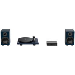 Pro-ject Colourful Audio System 2 (Satin Steel Blue / Niebieski Satyna) - Kompletny Gramofonowy System Stereo - Raty 20x0% - Darmowa dostawa od 50 zł - PayPo - Leasing - Odsłuchy Konin - Specjalna oferta!