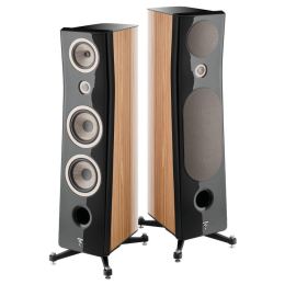 Focal KANTA N°3 (No3) Walnut High Gloss - Black Mat - Kolumny podłogowe