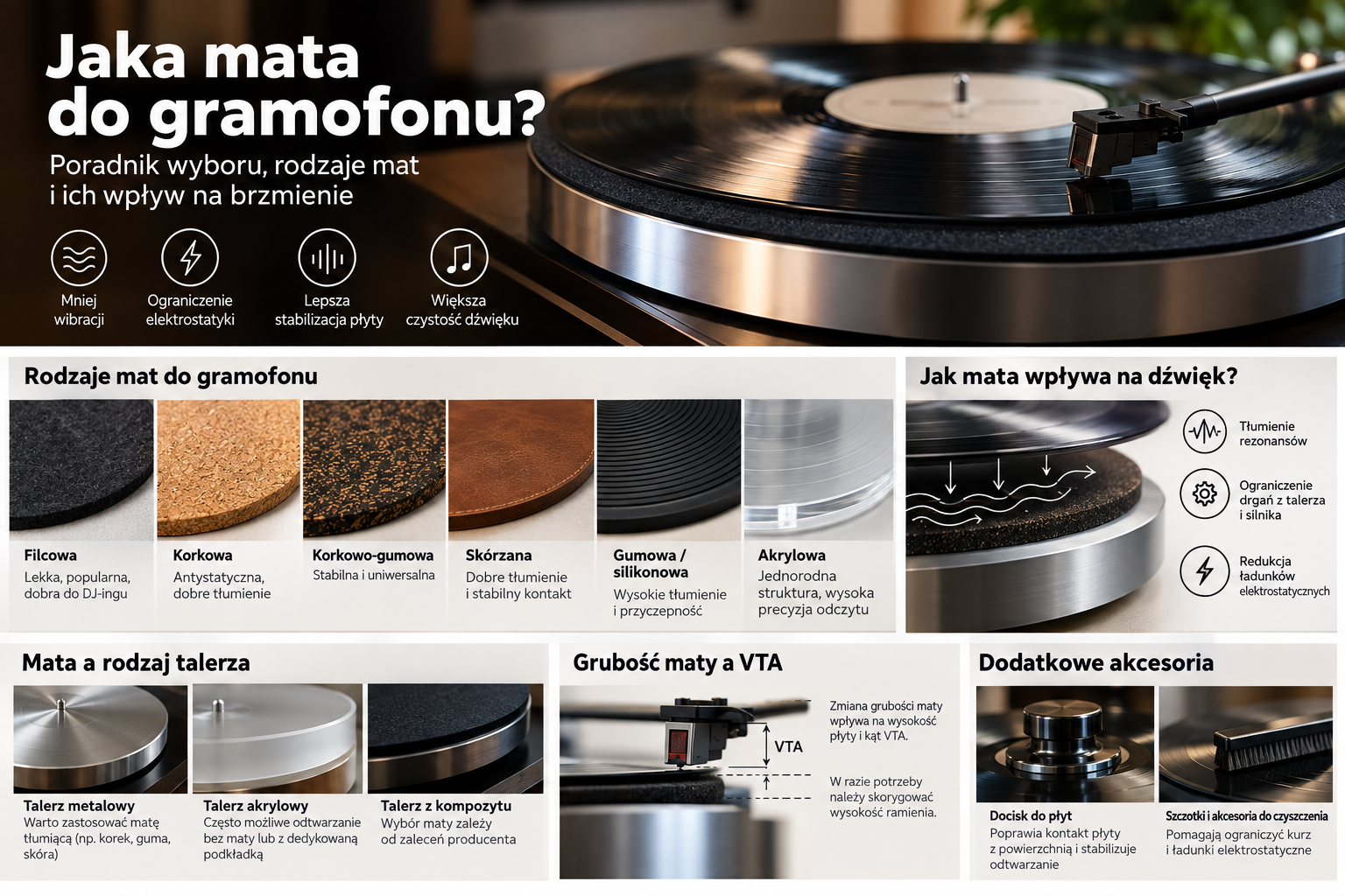 Jaka mata do gramofonu sprawdzi się najleoiej?