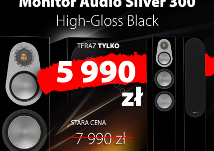 To wspaniała okazja na zakup kolumn - Monitor Audio Silver 300 w niższej cenie