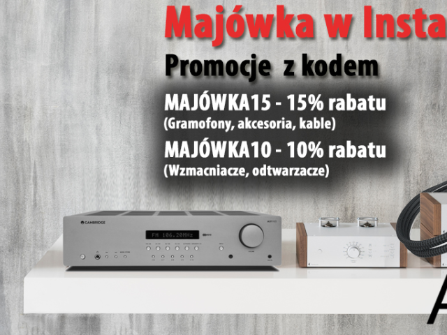 Majówka w Instal Audio - Najlepsze Promocje