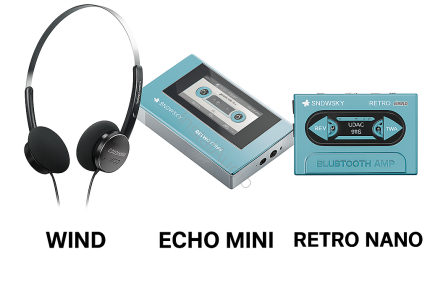 FiiO prezentuje nową serię SNOWSKY – WIND, ECHO MINI, RETRO NANO