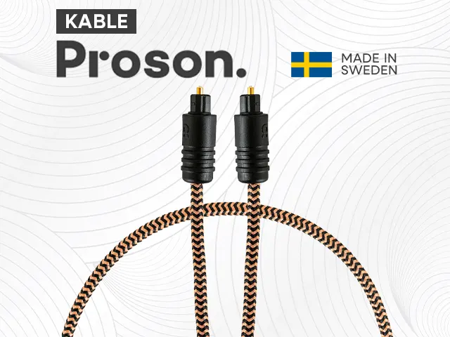 Kable PROSON Arctic Series – Made in Sweden, Gwarancja Czystego i Naturalnego Brzmienia