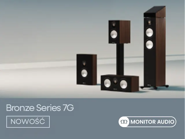 Nowość - Monitor Audio Bronze 7G – Pełna Gama Kolumn dla Audiofilów i Kinomanów