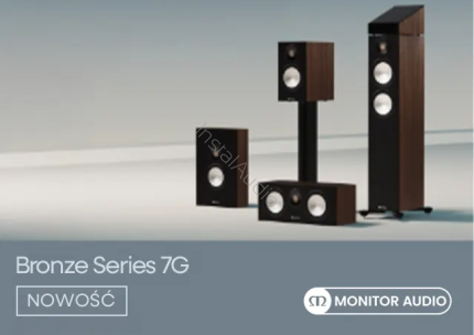 Nowość - Monitor Audio Bronze 7G – Pełna Gama Kolumn dla Audiofilów i Kinomanów