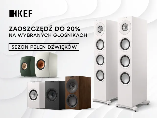 KEF w Promocyjnych Cenach - Nowoczesne Hi-Fi Dostępne Teraz Taniej