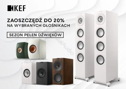 KEF w Promocyjnych Cenach - Nowoczesne Hi-Fi Dostępne Teraz Taniej