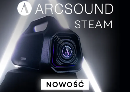 ARCSOUND STEAM - Nowy 200-Watowy BOOMBOX do Zadań Imprezowych