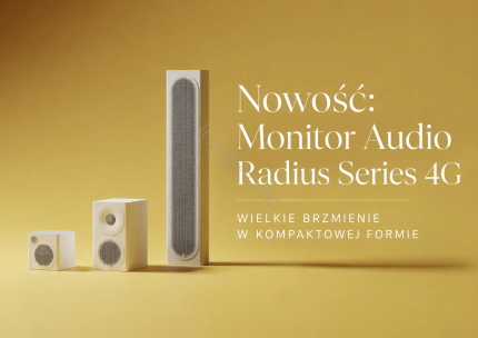Nowość: Monitor Audio Radius Series 4G - Wielkie Brzmienie w Kompaktowej Formie