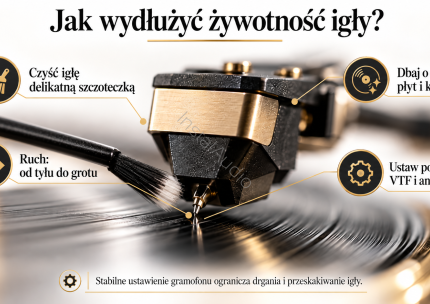 Kiedy wymienić igłę w gramofonie? Objawy zużycia i żywotność igły