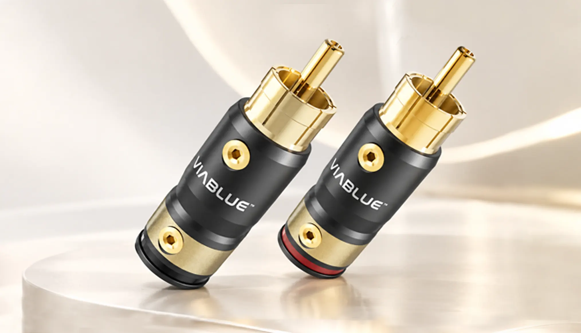VIABLUE T8 RCA Plugs